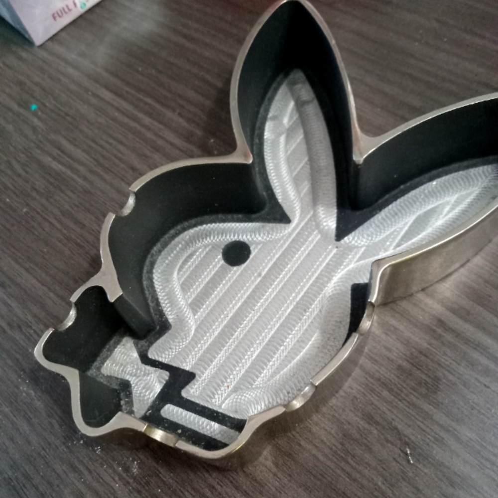 Vintage Rare find Hugh Hefner Playboy Bunny Ash tray Never used.